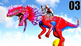 AMAZING NEW DILO I CAN RIDE! ARK OZONE MODDED ARK SURVIVAL EVOLVED E03