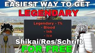 How to get LEGENDARY Shikai/Res FOR FREE | Type Soul