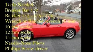 2008 Mazda Miata MX-5 Grand Touring NC  Belt Tensioner Replacement Nightmare