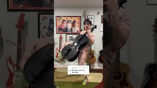 How To Play Cello Standing Up #cello #educational #shorts