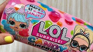 lol doll’s DIY Gummy Candy - satisfying unboxing