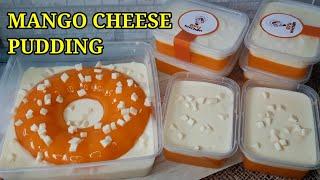 SEENAK TAMPILANNYA ! || RESEP MANGO CHEESE PUDING + RESEP FLA KEJU || PUDING VIRAL