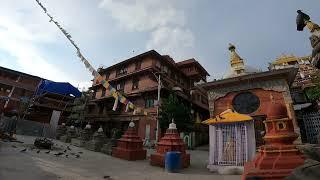 #nepal #capital  | Shree Gha (Kateswoyambhu) Stupa, a hidden courtyard, surrounded by smaller stupas