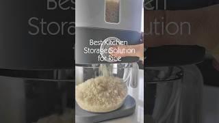 Best Kitchen storage solution for rice  #storagesolutions