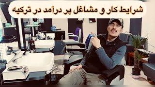 Work in Türkiye/شرایط کار و مشاغل پر درآمد در ترکیه