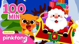 Die besten Weihnachtslieder Mix | Baby Shark Deutsch | Pinkfong, Baby Hai! Kinderlieder