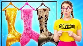 Barbie Becomes a Mermaid | Extreme Makeover Challenge by Multi DO Girls