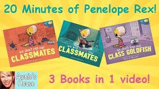  Kids Book Read Aloud: 20 Minutes of PENELOPE REX 3 Books in 1 Video