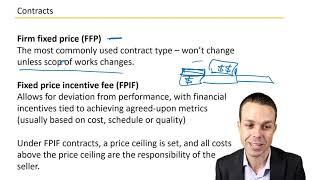 Types of Contracts - Key Concepts in Project Management