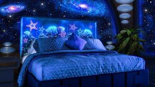 Bedtime in Spaceship Bedroom | Space White Noise for Sleeping