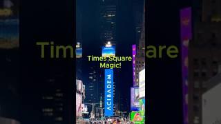 0️⃣5️⃣Times Square: NYC's Dazzling Heartbeat! #Shorts