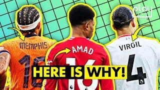 Why Some Footballers Don't Wear Their Last Name on Kits!