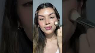 Frosted winter makeup️ #frostedmakeup #90smakeup #wintermakeup #maquillaje #makeuptutorial  #shorts