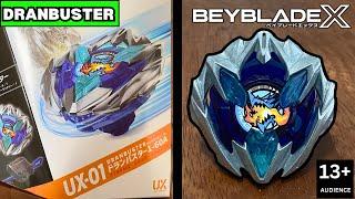 NEW UX-01 DRAN BUSTER 1-60A Unboxing & Review | BEYBLADE X [13+]
