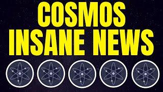 COSMOS: INSANE NEWS! THIS COULD BE HUGE? $200 Realistic? | Cosmos ATOM Price Prediction