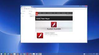 How to Enable Adobe Flash Player on Chrome Browser