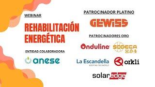 🟧 Webinar 'Rehabilitacion Energética'