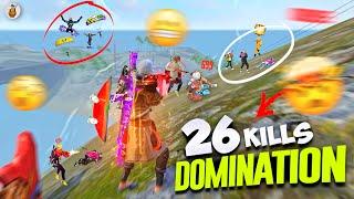 Dominating Bermuda Map26 Kills  Solo vs Squad GameplayFree Fire