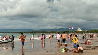 Live MULAI RAME ‼️Hari H Lebaran di Pantai Pangandaran - Paket Wisata Pangandaran 0813-1206-0518