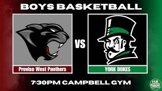 Proviso West vs. York Boys Basketball | Senior Night