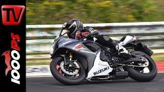 2015 Suzuki GSX-R 750 Test auf der Nordschleife