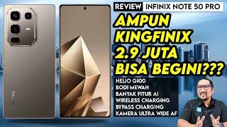 2.9 JUTA PALING ROYAL! Desain Mewah, Bypass Charging, Kamera Ultra Wide: Infinix Note 50 Pro