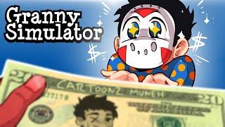 Granny Simulator | "GRANNYTOONZ, CAN I HAVE TWENTY DOLLARS?!"