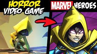 What if HORROR GAME CHARACTERS Were MARVEL HEROES?! (Stories & Speedpaint)