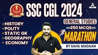 SSC CGL 2024 | SSC CGL GK GS Marathon Class | History, Polity, Static GK, By Sahil Madaan