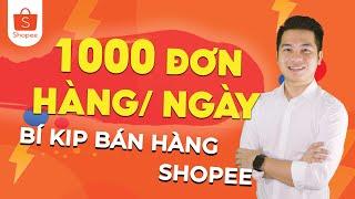 Lớp học BẬC THẦY SHOPEE MASTER VIP 1000 ĐƠN | Văn Chính Official