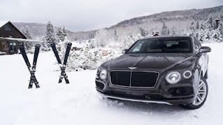 Bentley Bentayga winter fun (4K)