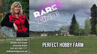 Gorgeous Hobby Farm For Sale in Rural Alberta