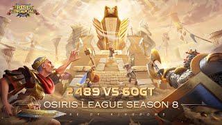 Binh Luận Tiếng Việt Chung Kết Liên Minh Osiris Mùa 8 Rise of Kingdoms - 489 vs 60GT Trận 2