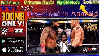 How to download wwe 2k22 mobile on android | Wwe 2k22 download for android | download wwe 2k20