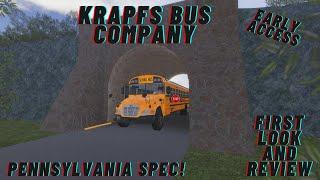 Roblox | KRAPFS | Check Out This Early Access School Bus Simulator