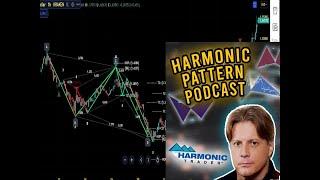 Harmonic Pattern Podcast #402 with Scott Carney - Gold 3k with Harmonic Patterns