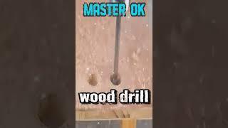 Flat Wood Drill Bit With Hex Shank //Плоское сверло по дереву  #kitaizergod #woodworking