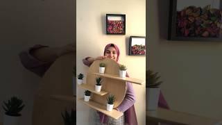 Diy cardboard wall decor | easy craft| home decor ideas #diy #diywalldecor