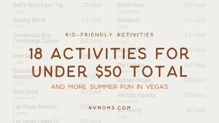 18 Activities for Under $50 TOTAL & 50% Off Pogo Pass Las Vegas Code | Nevada Moms