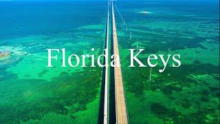 4K drone video The Keys Florida