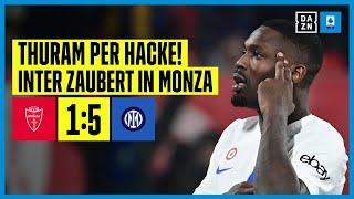 Calhanoglu und Lautaro treffen doppelt: Monza - Inter Mailand 1:5 | Serie A | DAZN Highlights