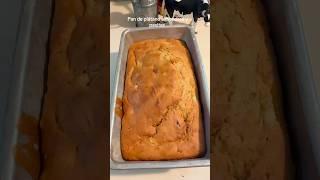 Almond and Raisin Banana Bread #traditionaldesserts #mexicanrecipes #fypyoutube