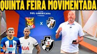 GLOBO ESPORTE DE HOJE (03/04/2025) | RICHARLISON E MEIA PARAGUAIO  NO VASCO? QUINTA MOVIMENTADA