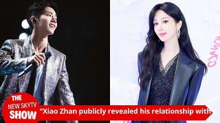 "Xiao Zhan made public his relationship with a famous star who is 14 years older than him, and the e