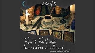 October Tarot & Tea Party