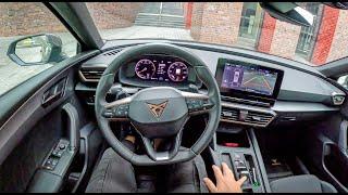 NEW Cupra Leon 2023 [2.0 TSI 190HP]|0-100| POV Test Drive #1810 Joe Black