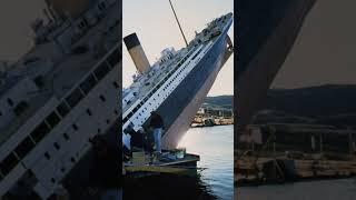 TITANIC SINKING -  AMAZING behind the scenes movie set