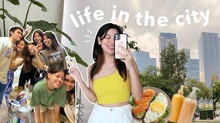 life in the city | meeting new friends, night out & life updates !!