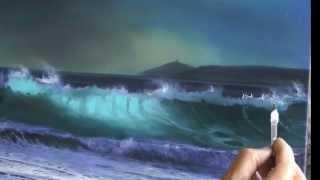 HOW TO PAINT WAVES AND FOAM, PART 1 by Alan Kingwell