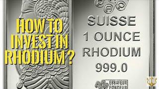 point right How to Invest in Rhodium   The Rarest of Safe Havens & The Bitcoin of Precious Metals